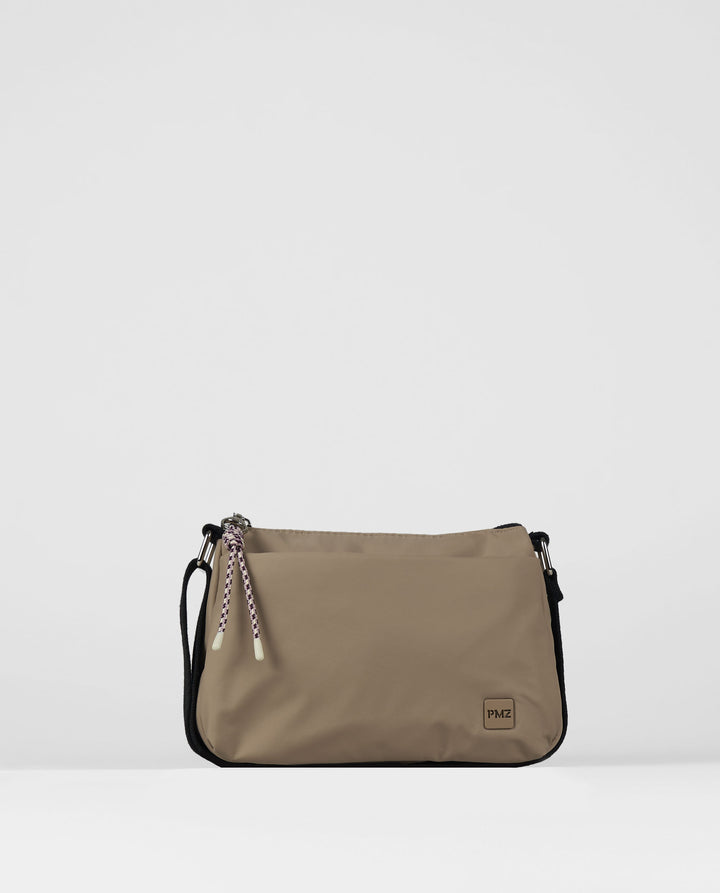 DOUBLE POCKET CROSSBODY BAG