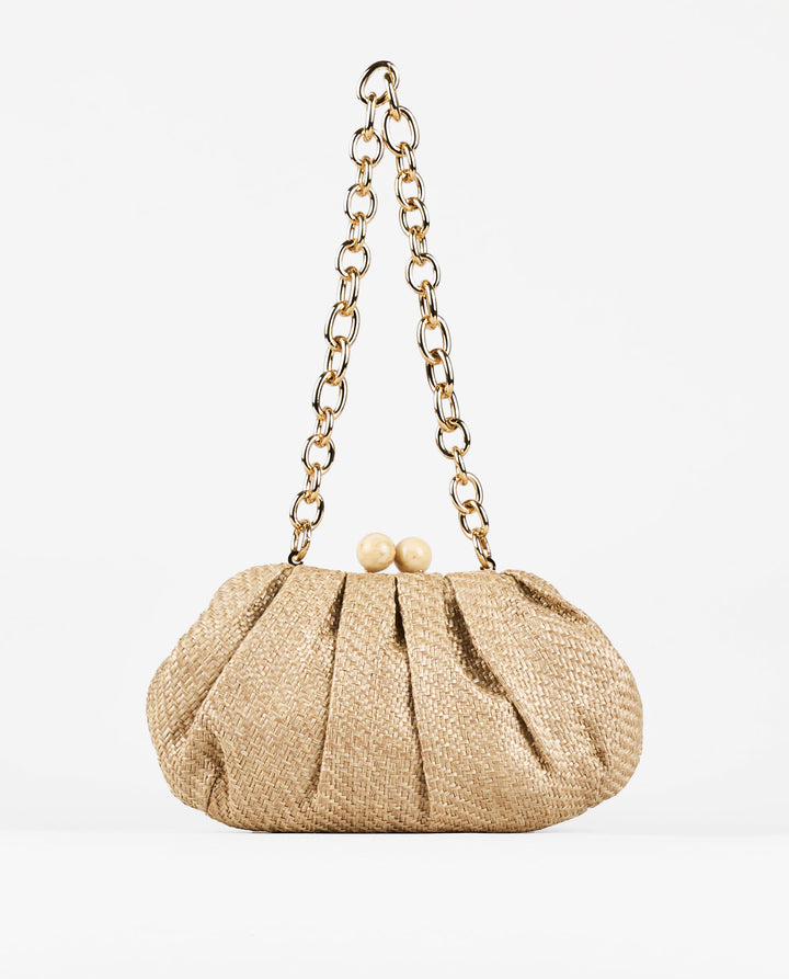 BOLSO MANO RAFIA CADENA