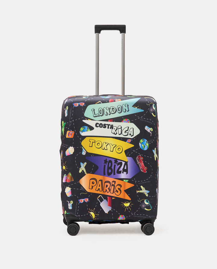 FUNDA MALETA MEDIANA FLECHAS