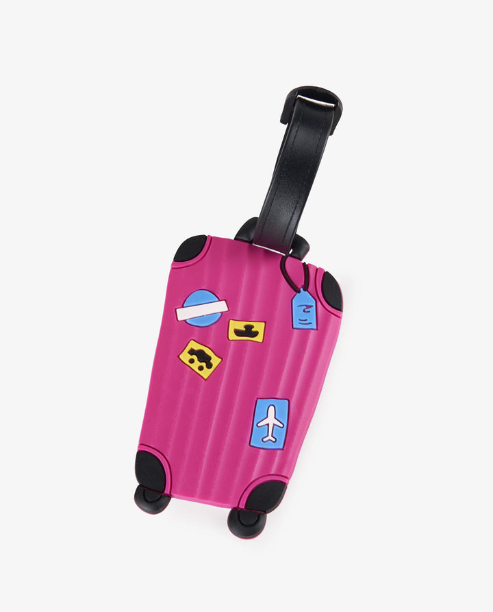 IDENTIFICATORE VALIGIA FUCSIA
