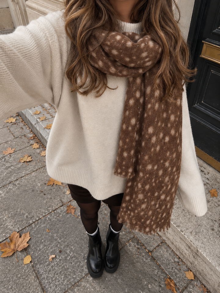 SPOTTED SCARF