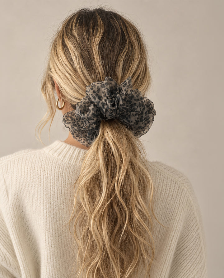 LEOPARD HAIR TIE