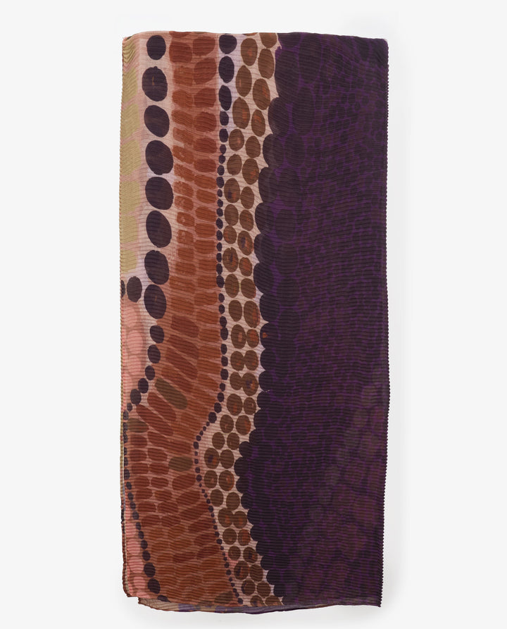 LARGE GEOMETRIC SCARF
