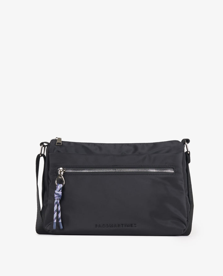 BANDOLERA CHARM NEGRO