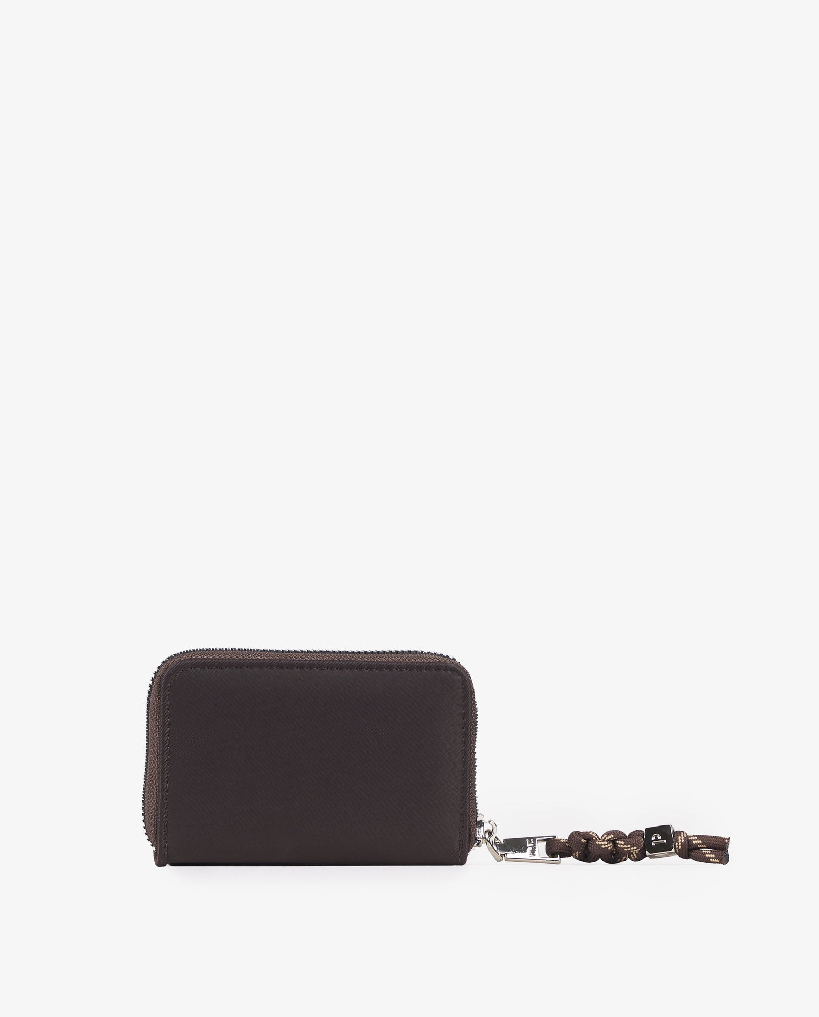 MONEDERO NYLON MARRÓN