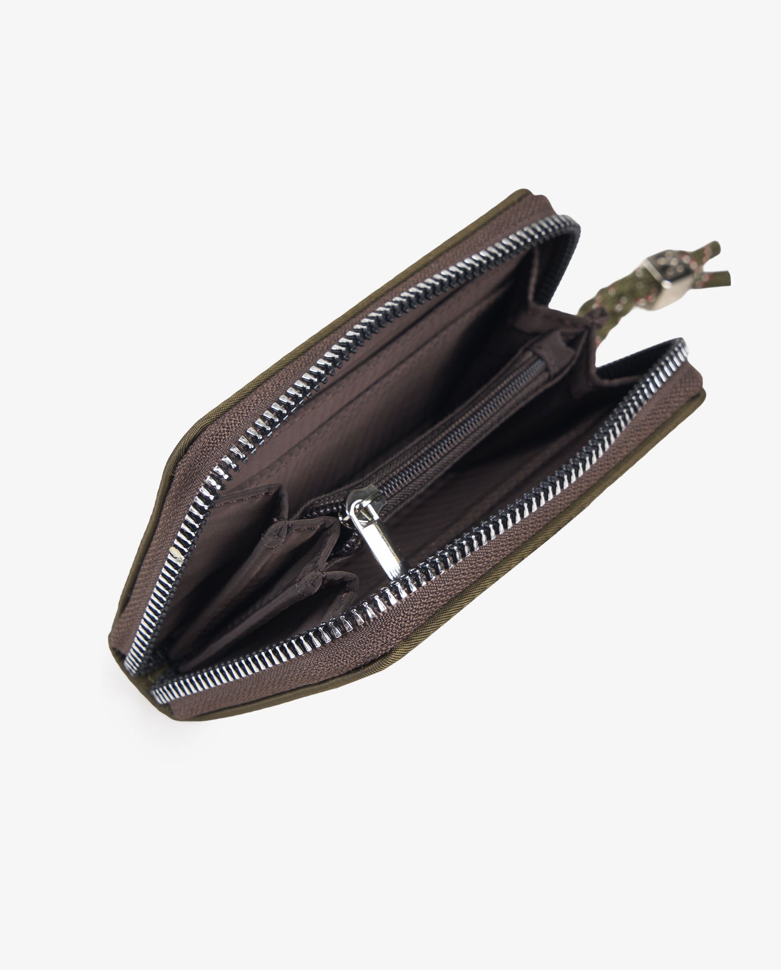 MONEDERO NYLON KAKI