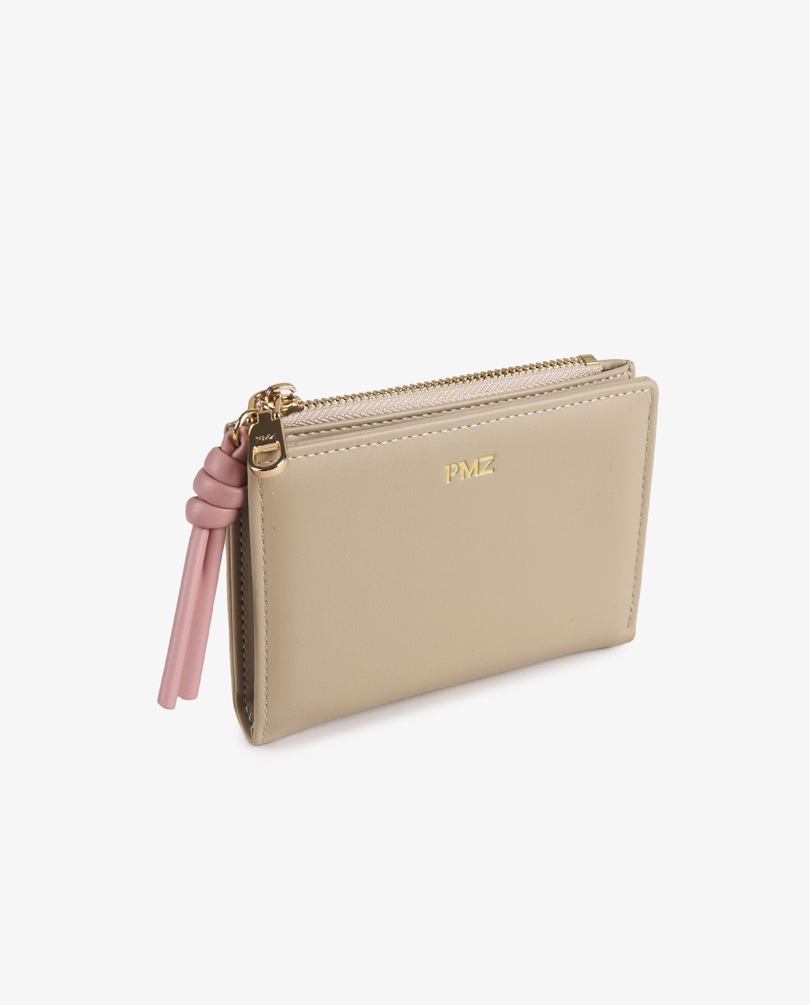 BILLETERA NUDO BEIGE