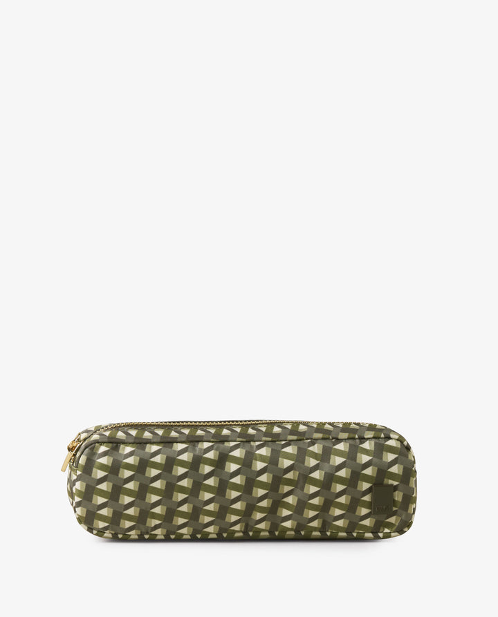 ESTUCHE NYLON PRINT VERDE