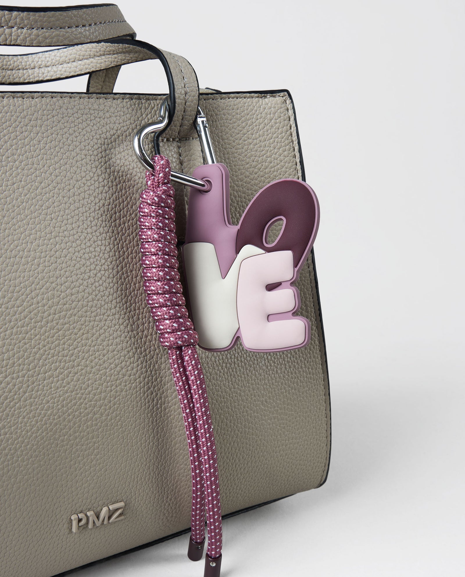 TOTE HANGER LOVE BEIGE