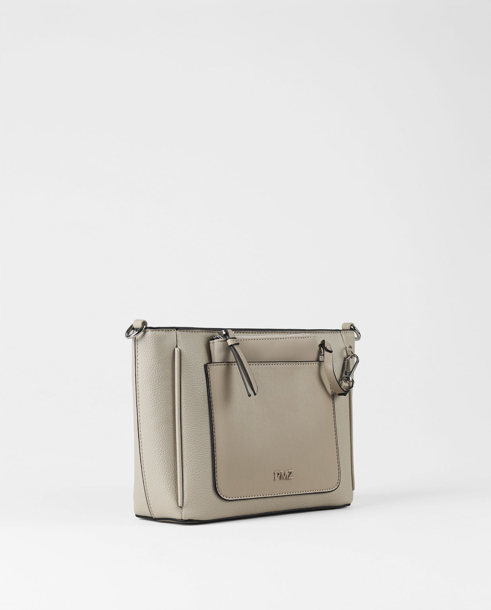 BANDOLERA HANGER MONEDERO BEIGE