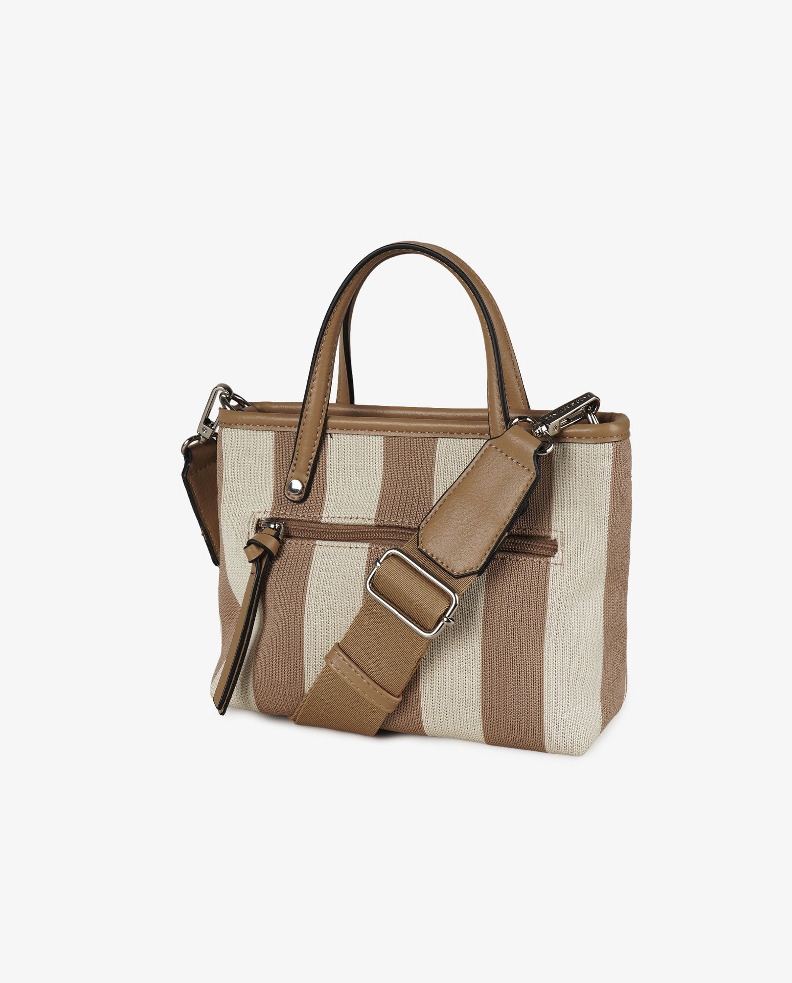TOTE RAYAS BEIGE