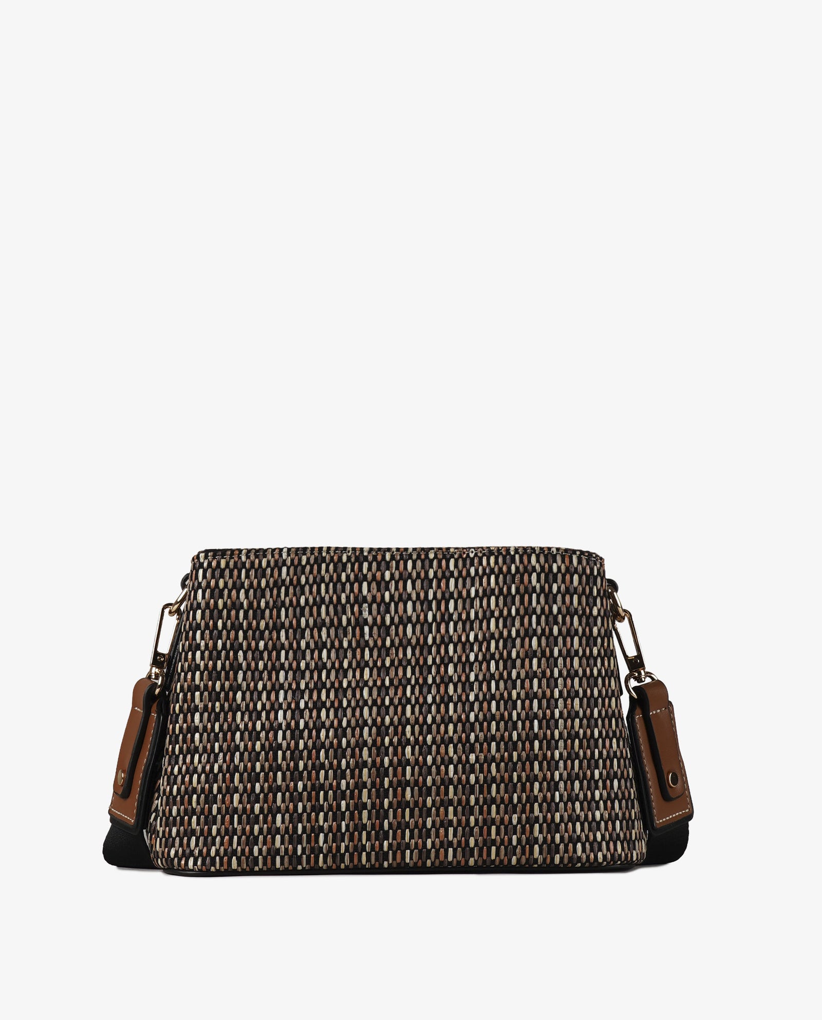 BANDOLERA RAFIA BLACK