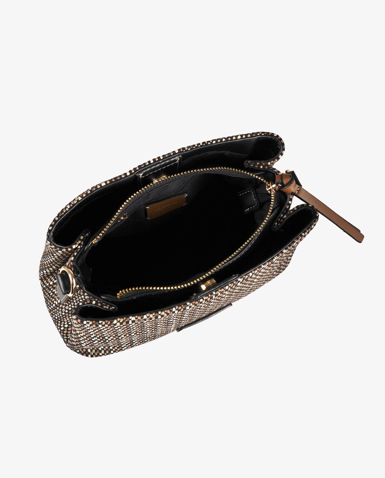 BANDOLERA RAFIA BLACK