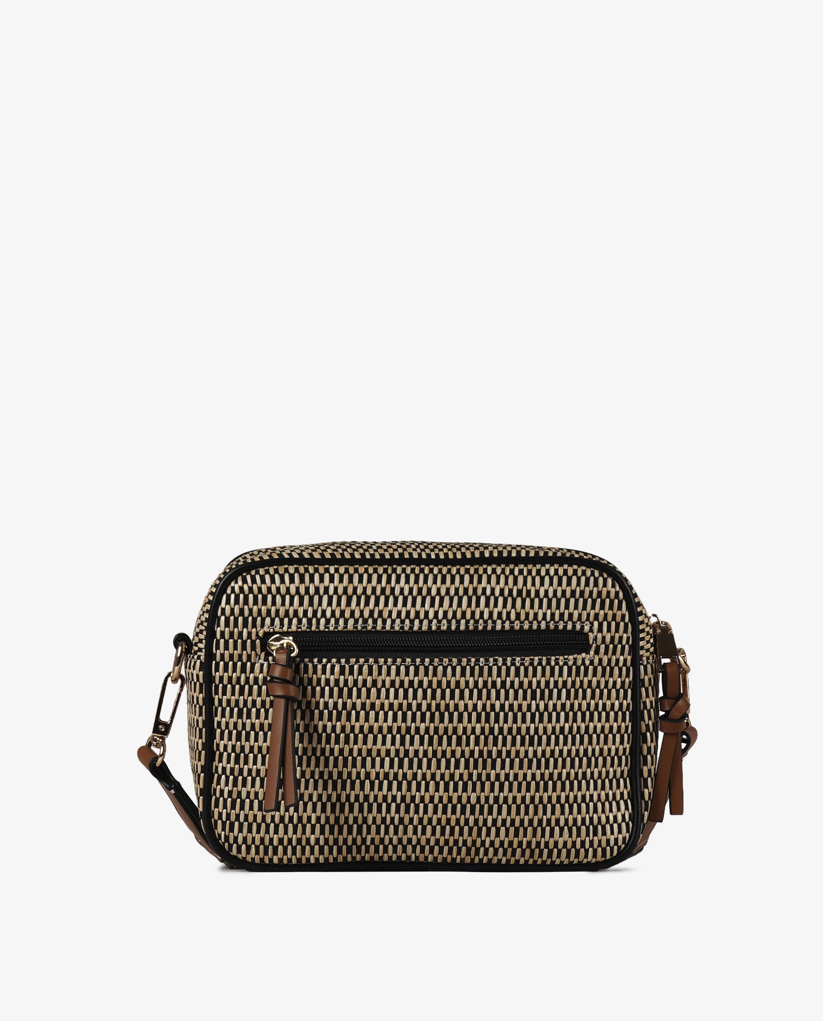 BANDOLERA RAFIA NEGRA