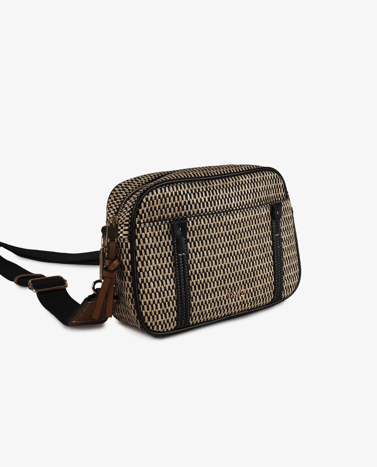 BANDOLERA RAFIA NEGRA