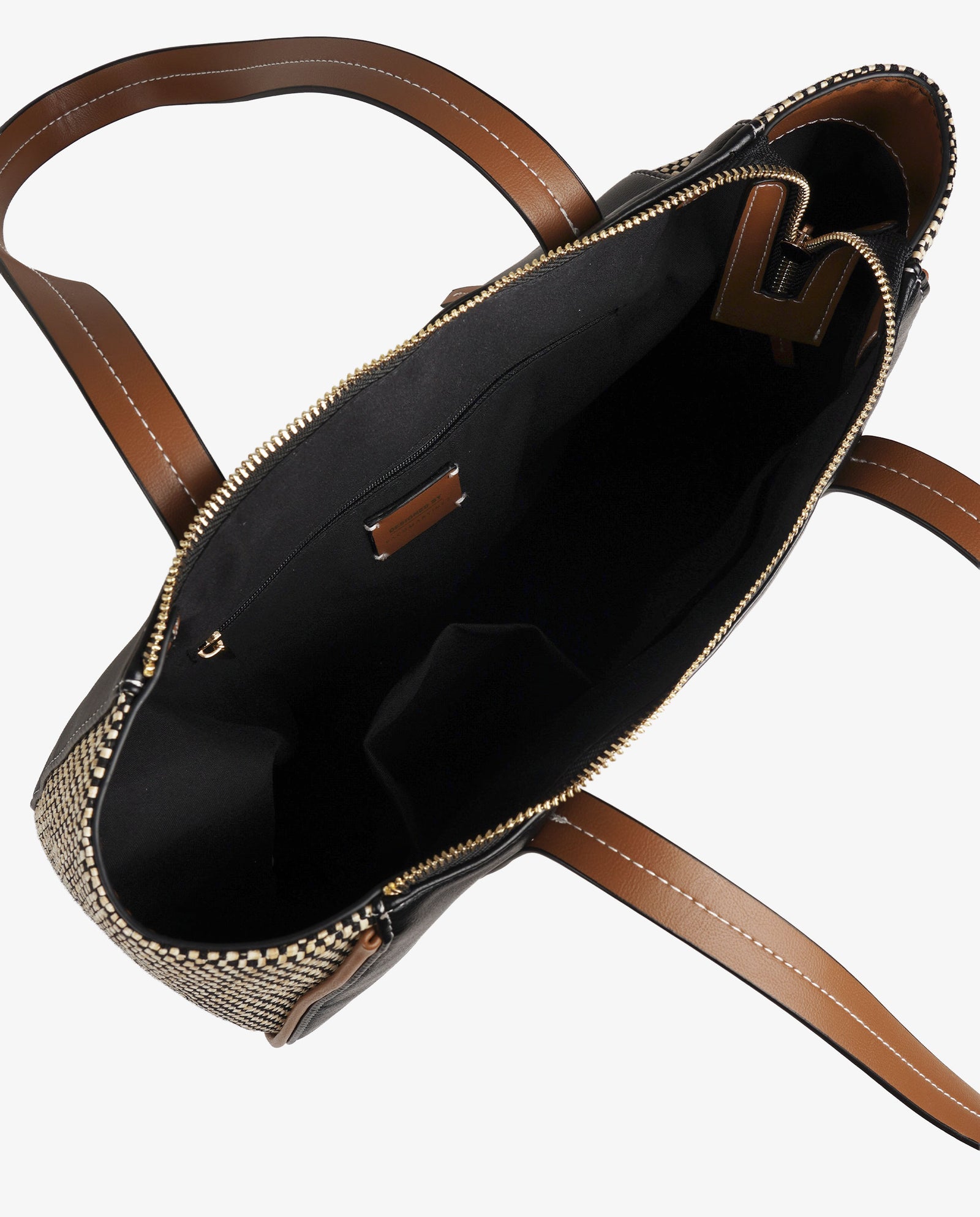 SHOULDER RAFIA BLACK