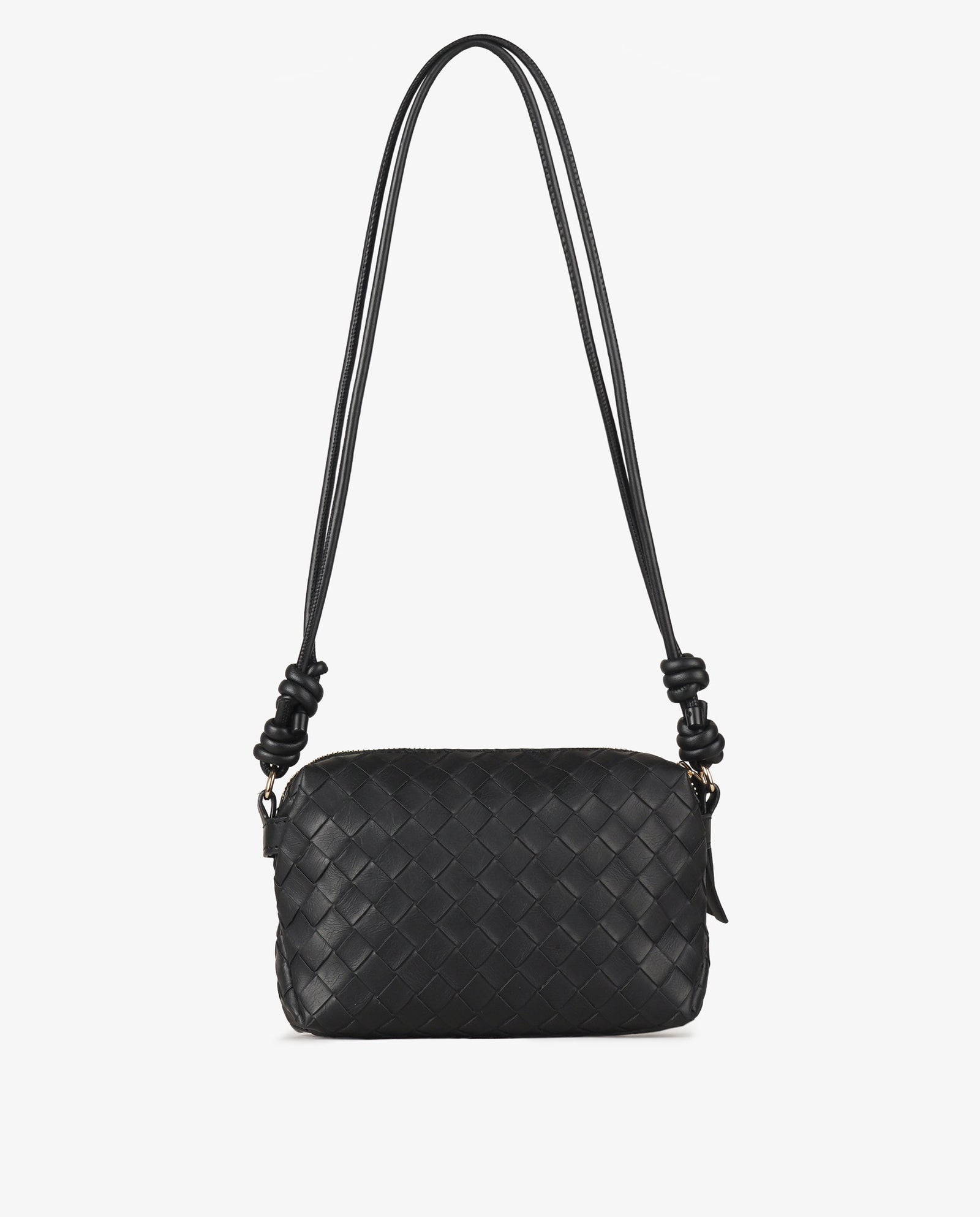 BANDOLERA TRENZADA NEGRA