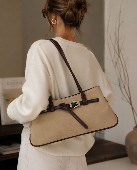 SHOULDER NOBUCK BEIGE