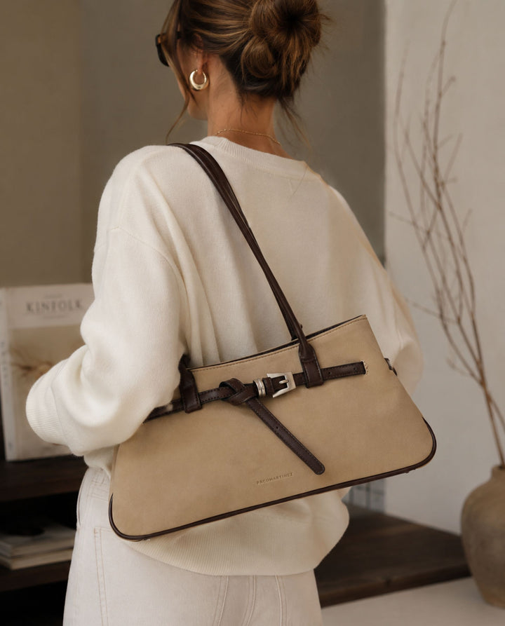 SHOULDER NOBUCK BEIGE