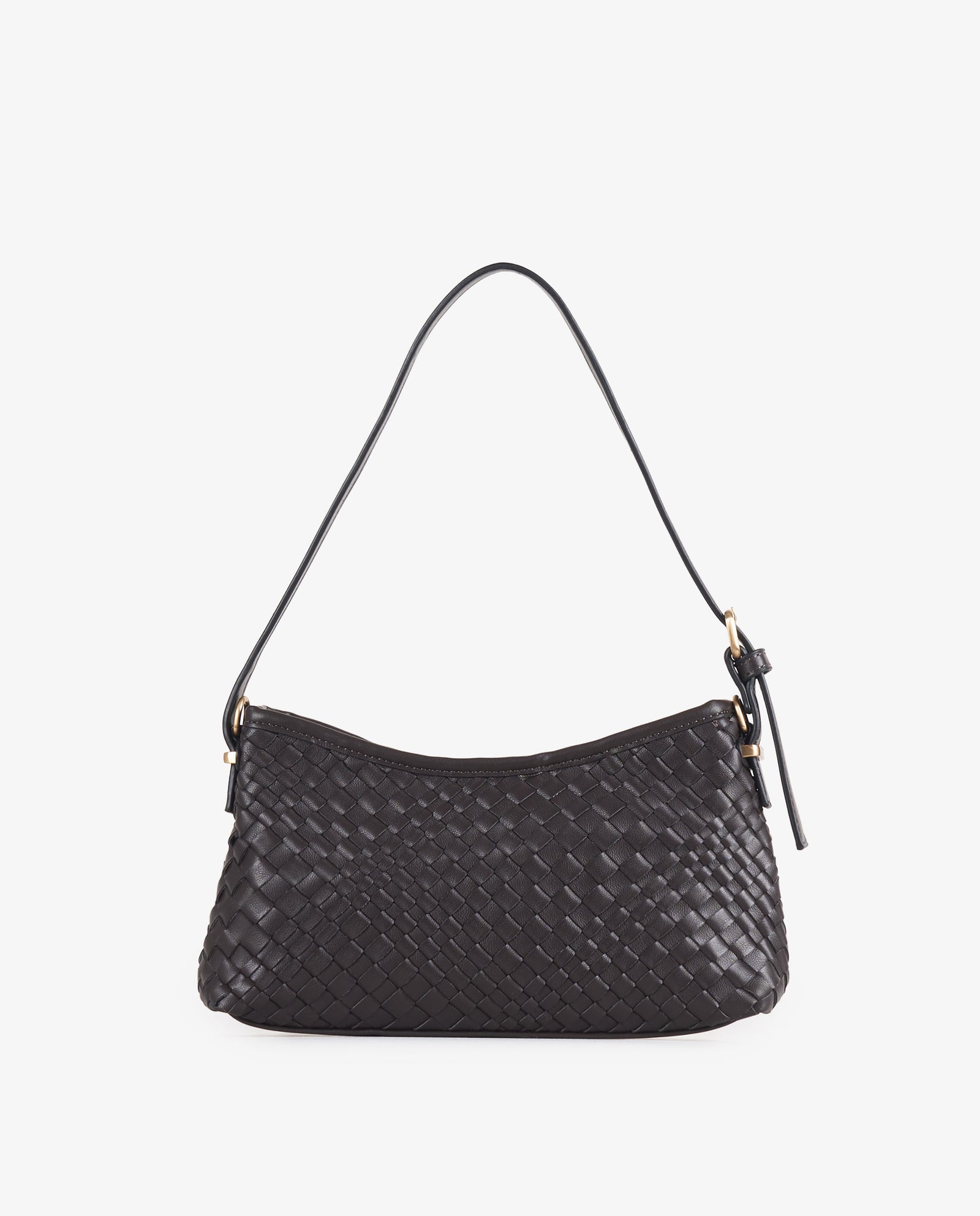 BAGUETTE INTRECCIATO MARRONE