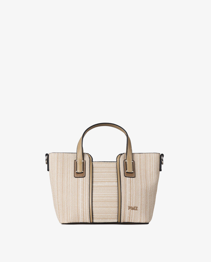 TOTE TEXTURA BEIGE