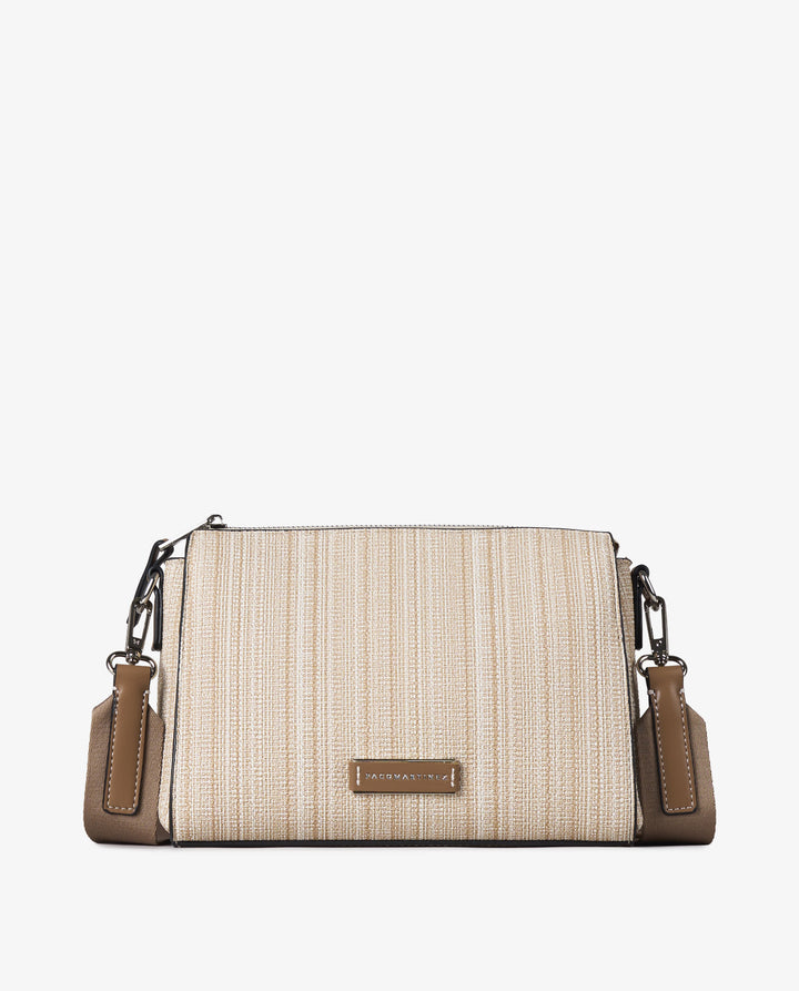 BANDOLERA TEXTURA BEIGE