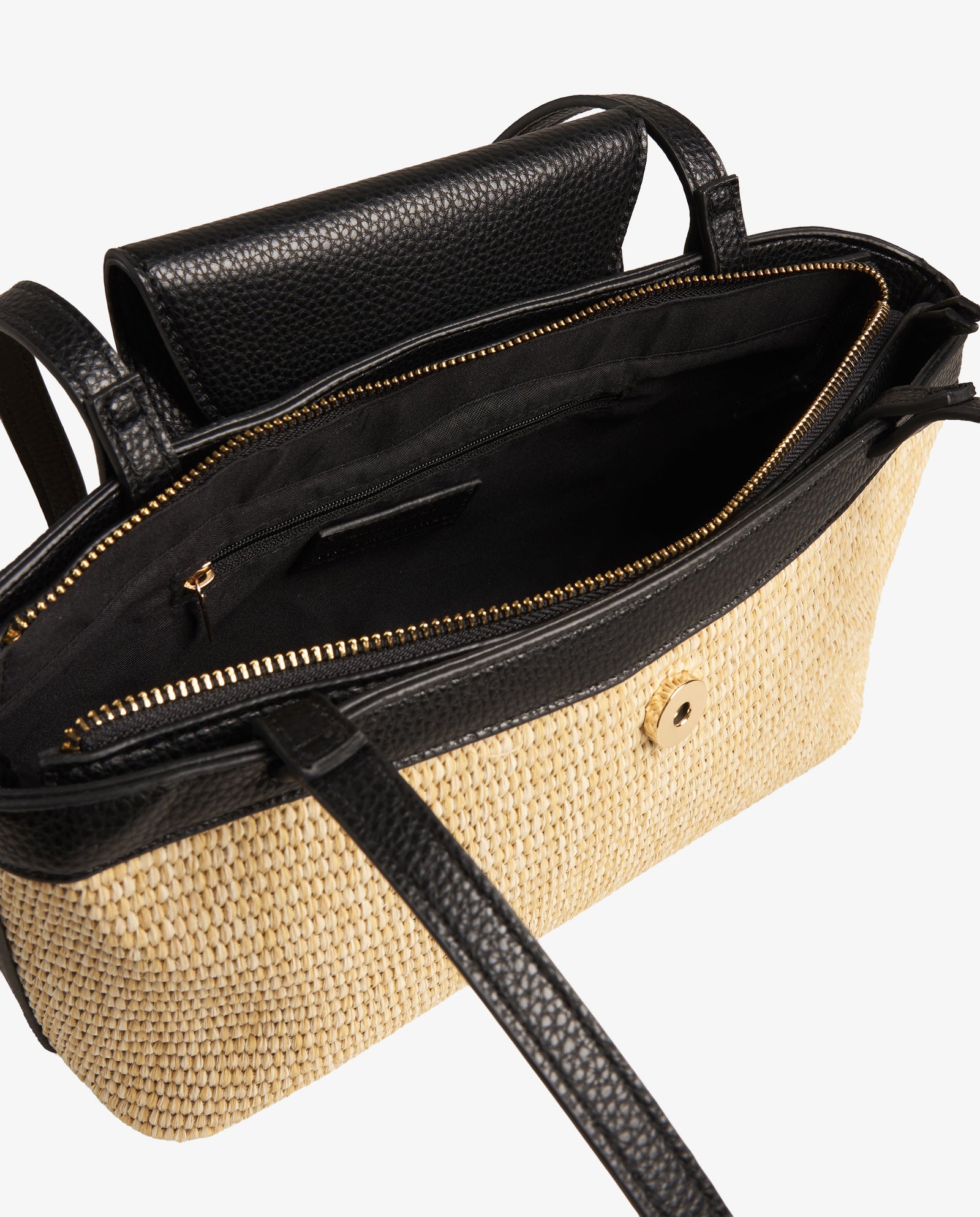 BOLSO RAFIA NEGRO