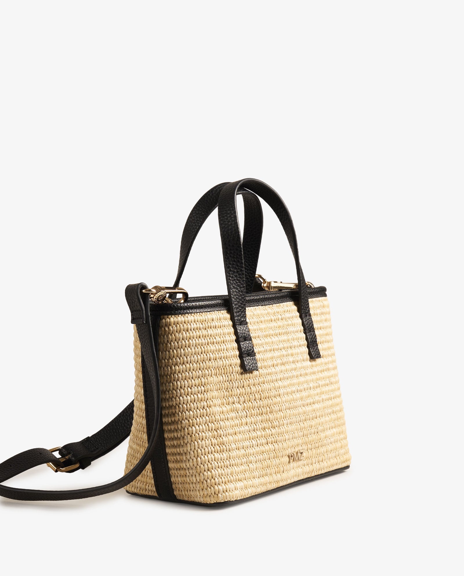 TOTE RAFIA NEGRO