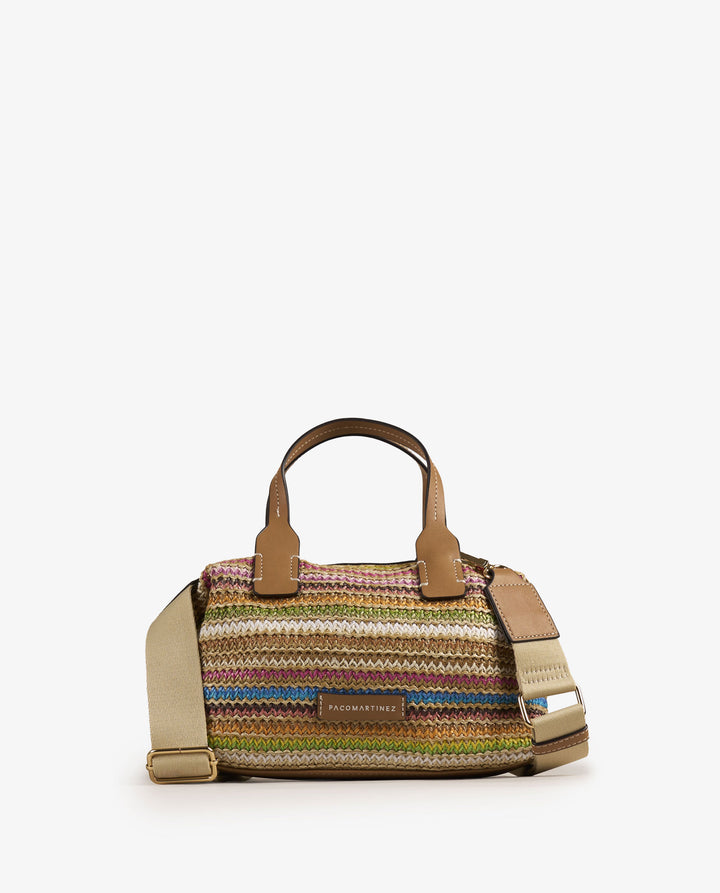 TOTE RAFIA COLORES