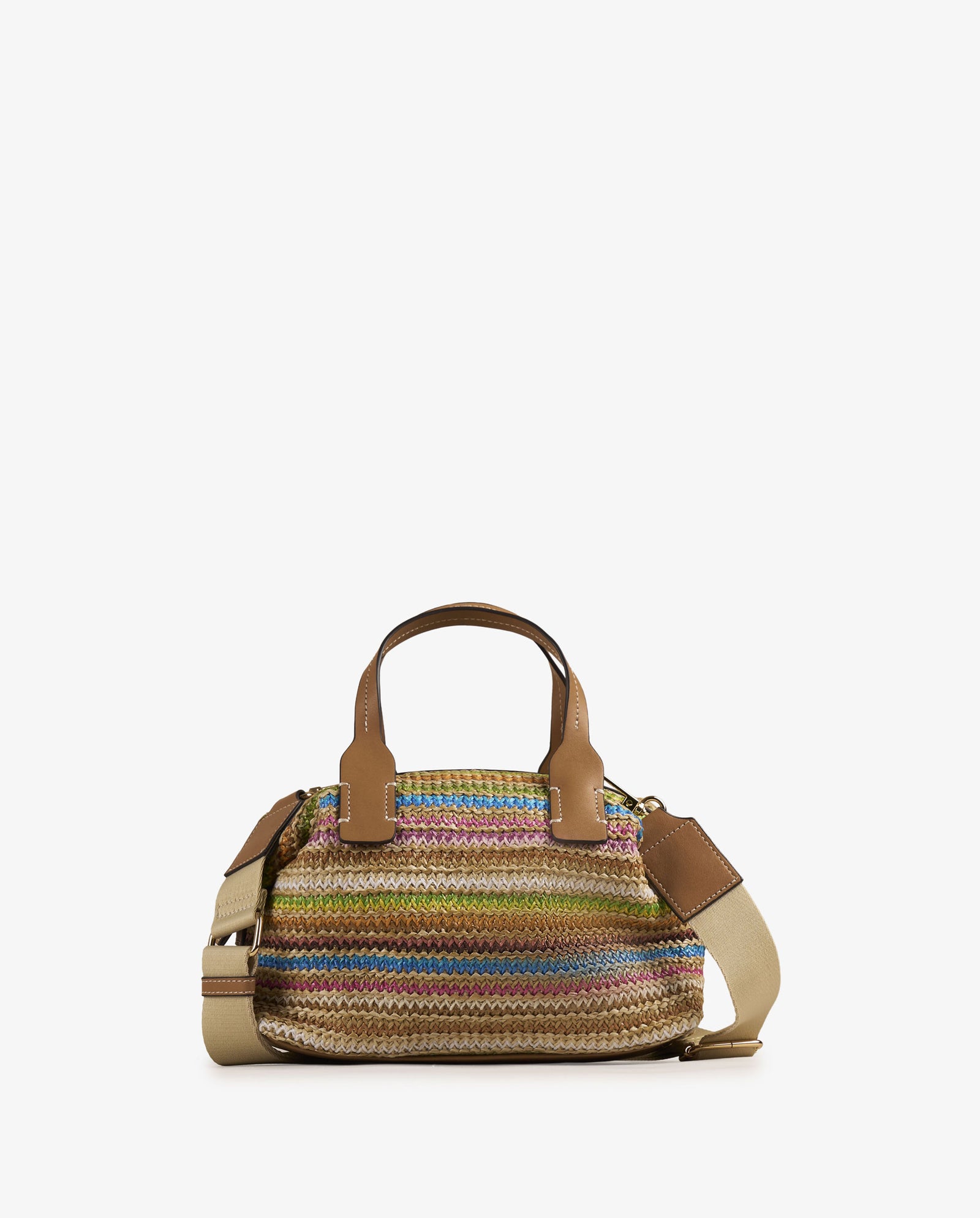 TOTE RAFIA COLORES