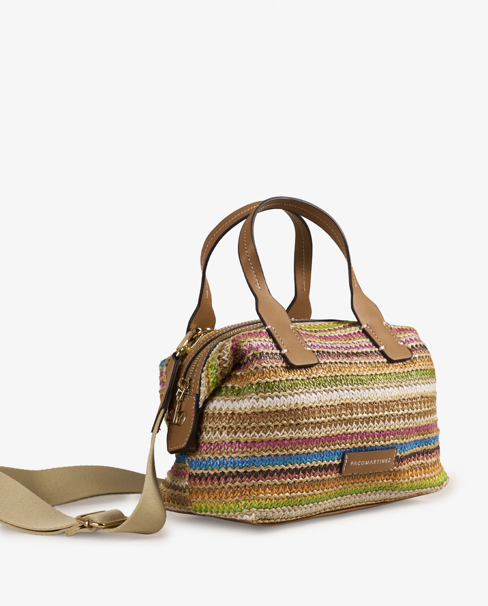 TOTE RAFIA COLORES