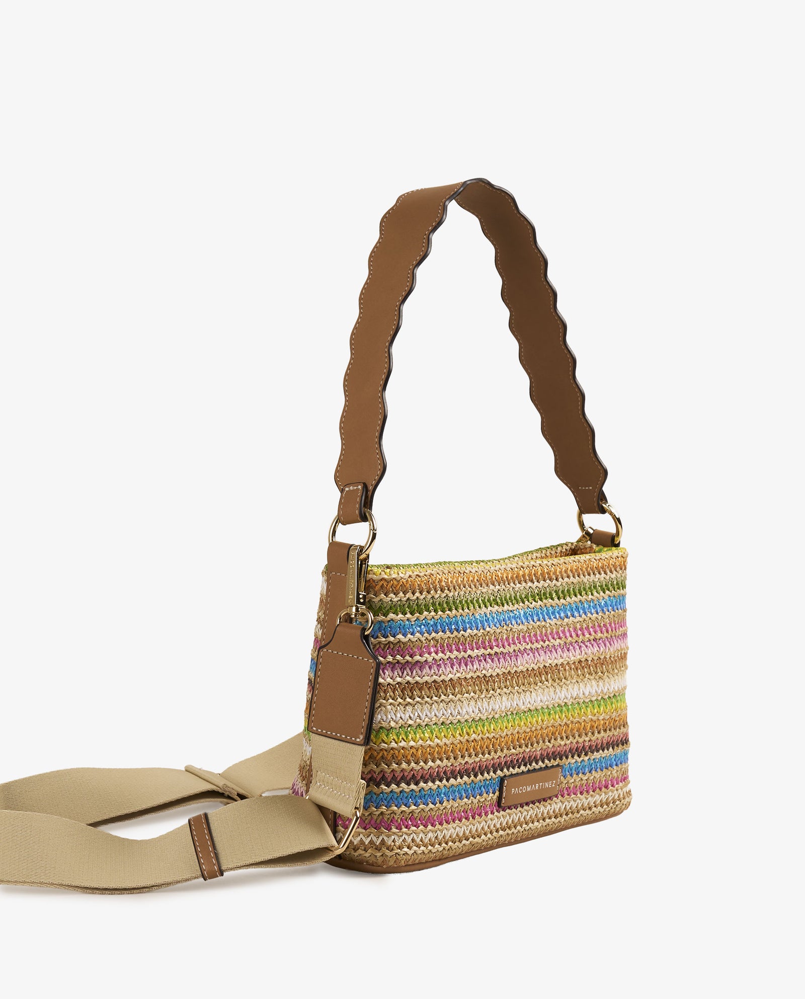 BANDOLERA RAFIA COLORES