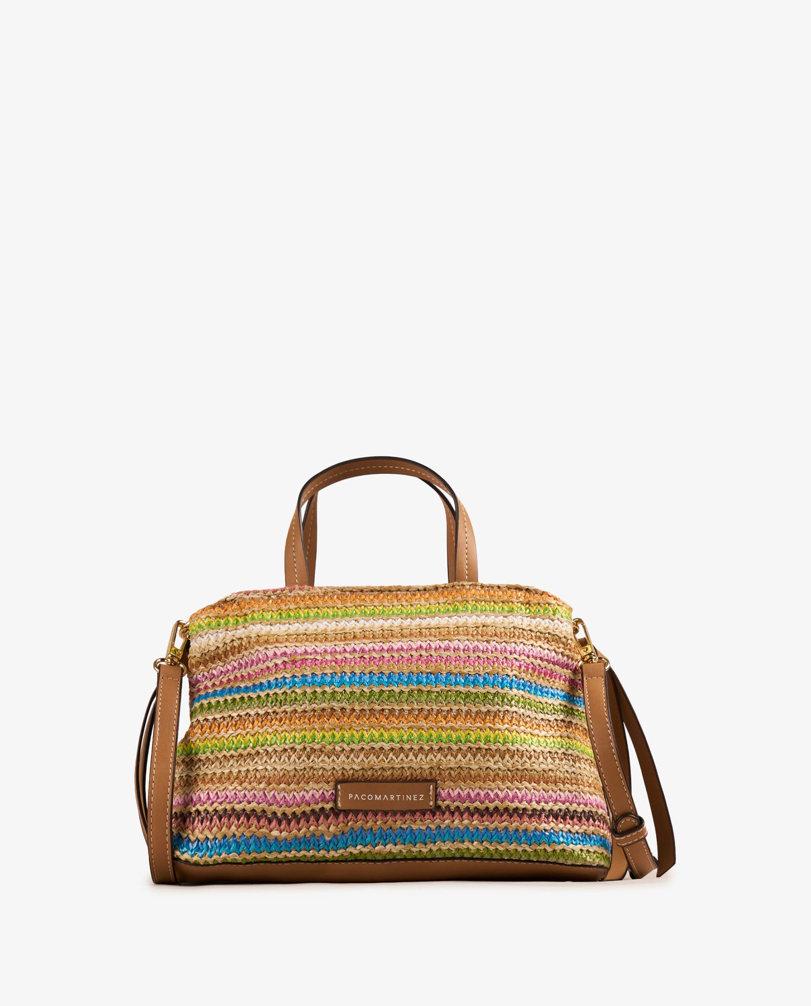 TOTE RAFIA COLORES