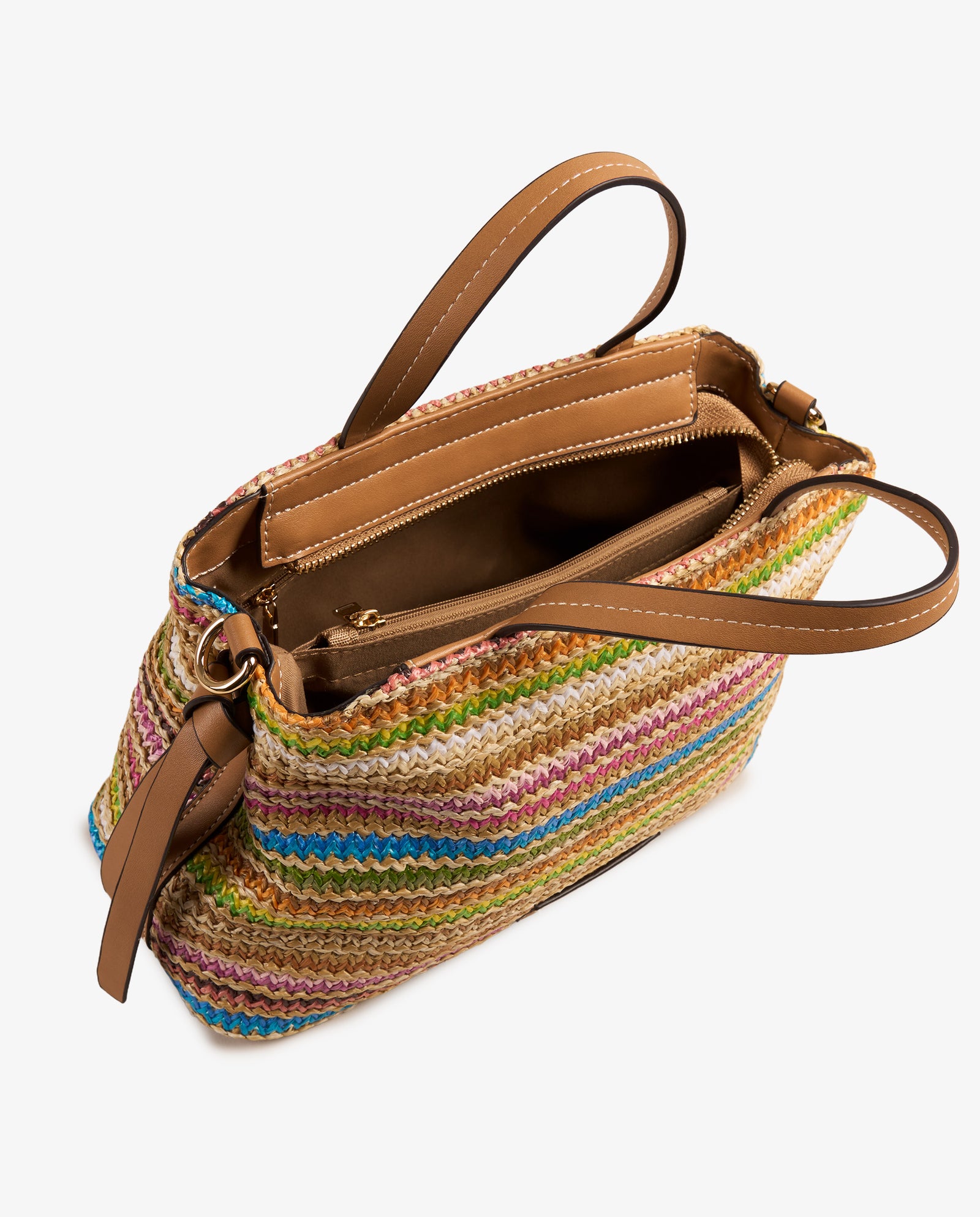 TOTE RAFIA COLORES