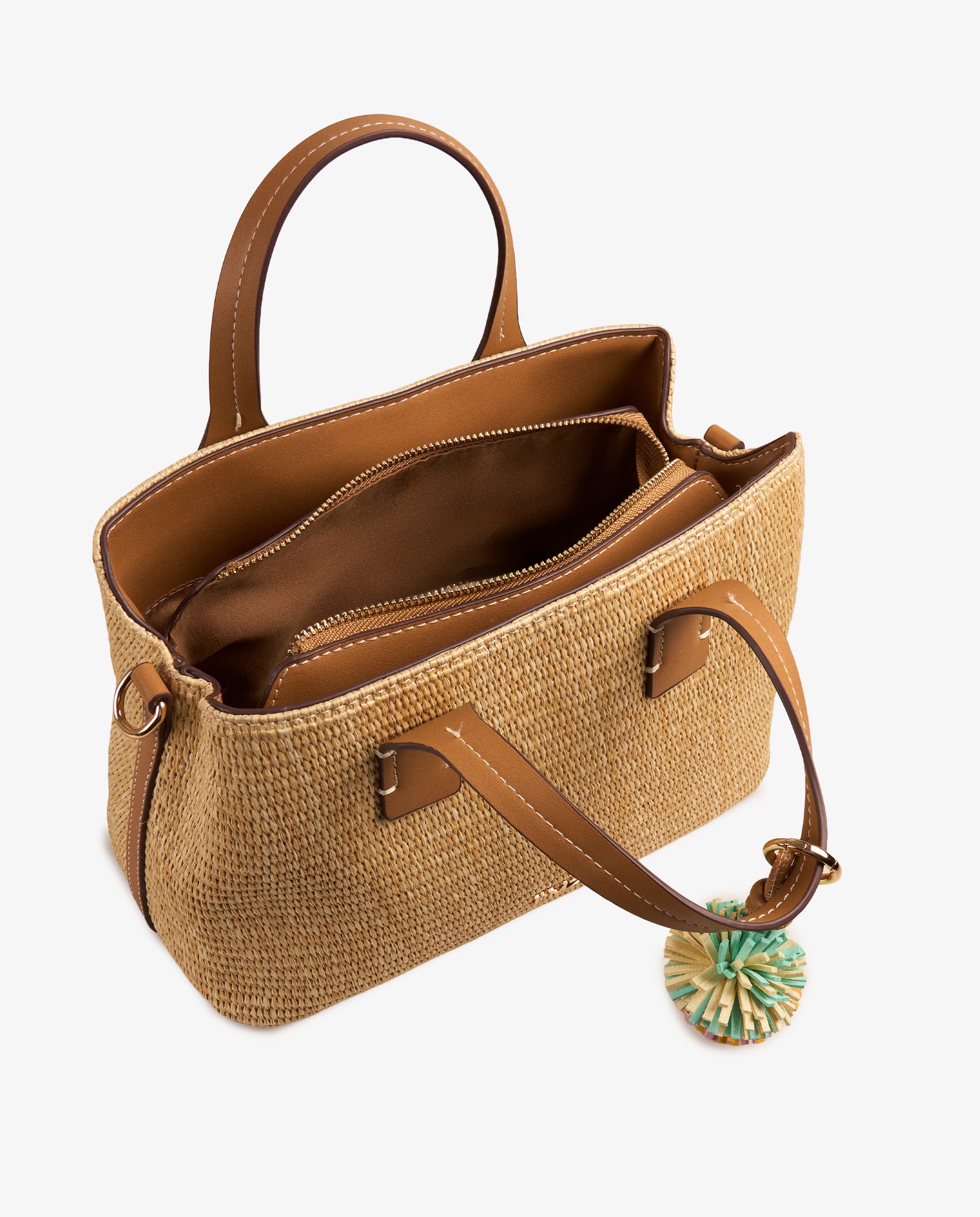 TOTE HANGER RAFIA