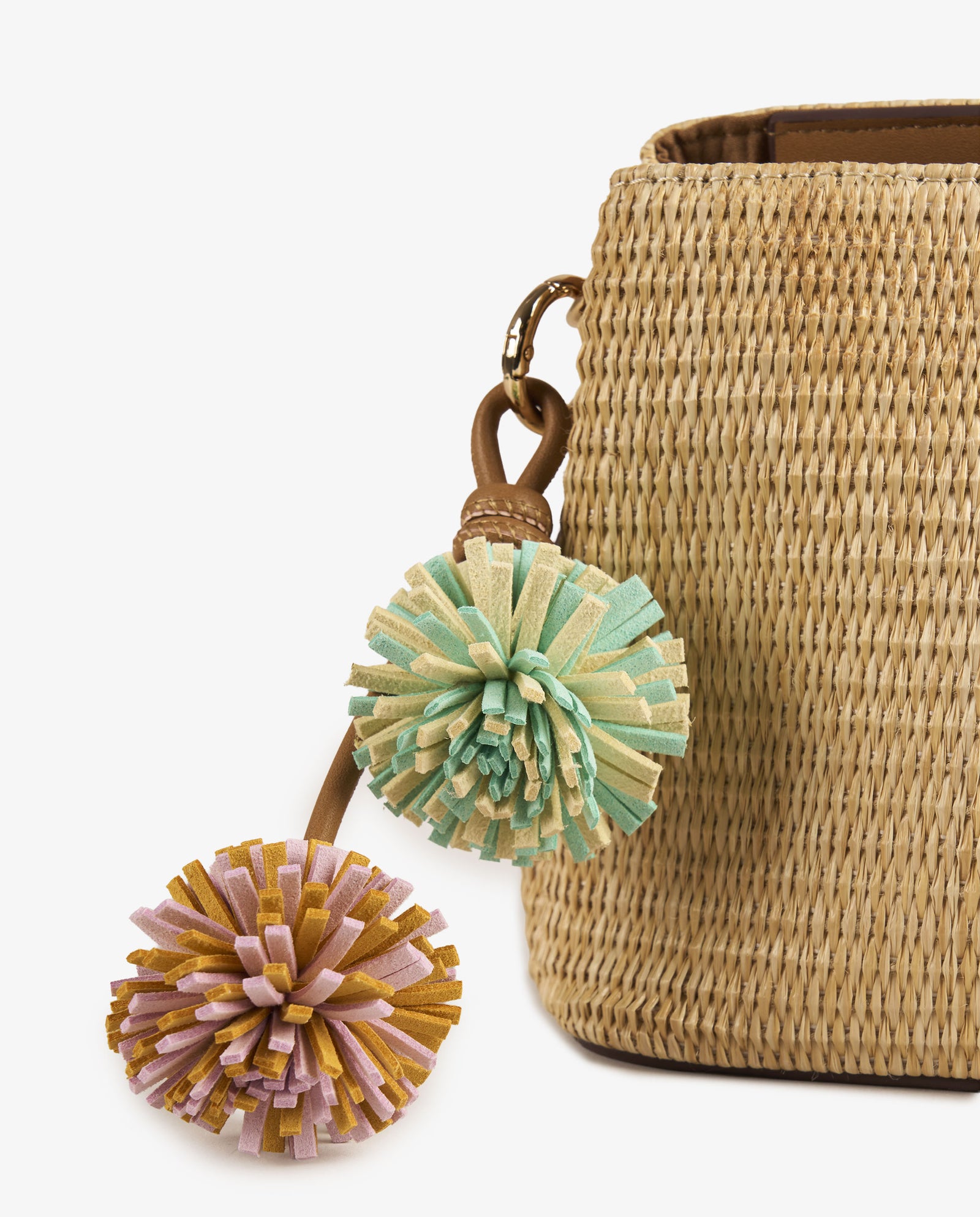 BANDOLERA RAFIA BEIGE