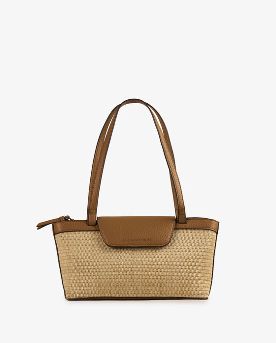 BOLSO SHOULDER RAFIA
