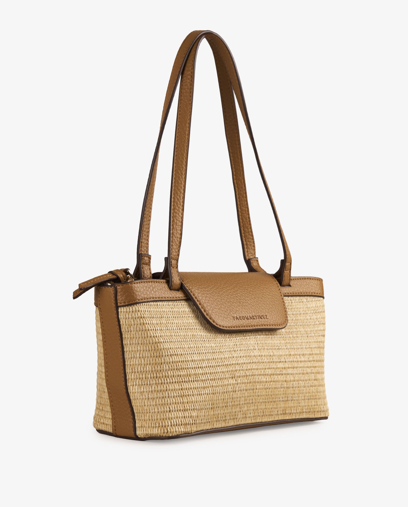 BOLSO SHOULDER RAFIA