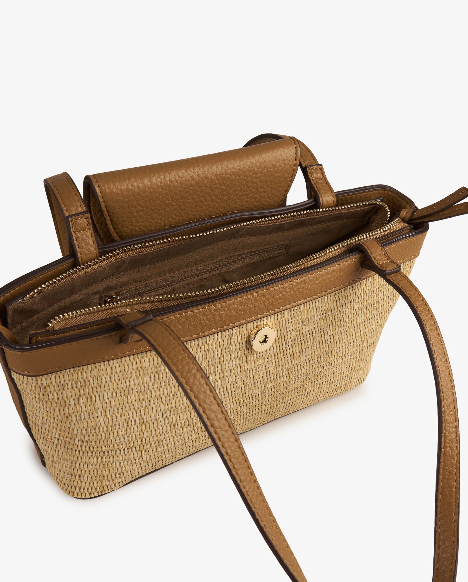 BOLSO SHOULDER RAFIA
