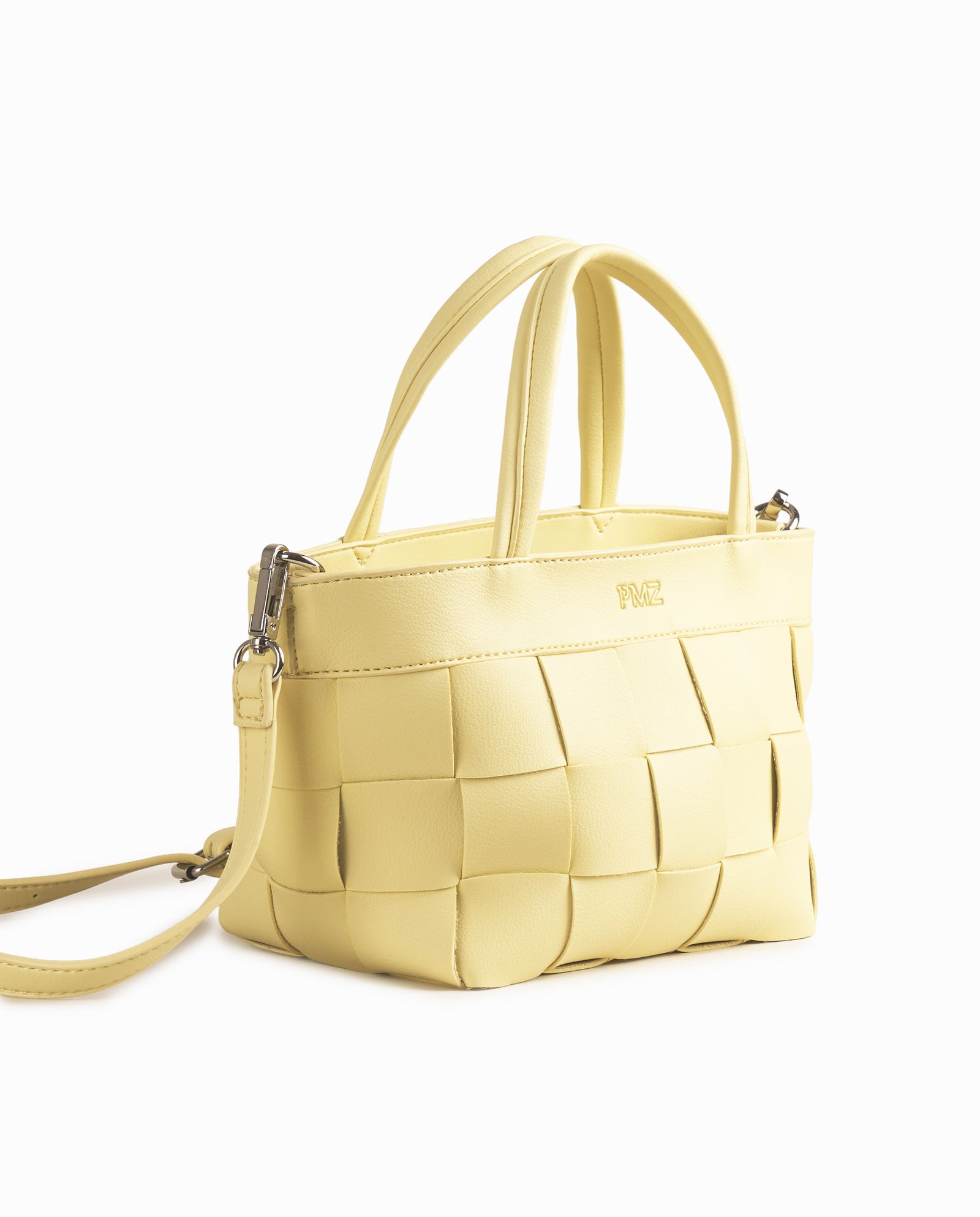 TOTE TRENZADO AMARILLO