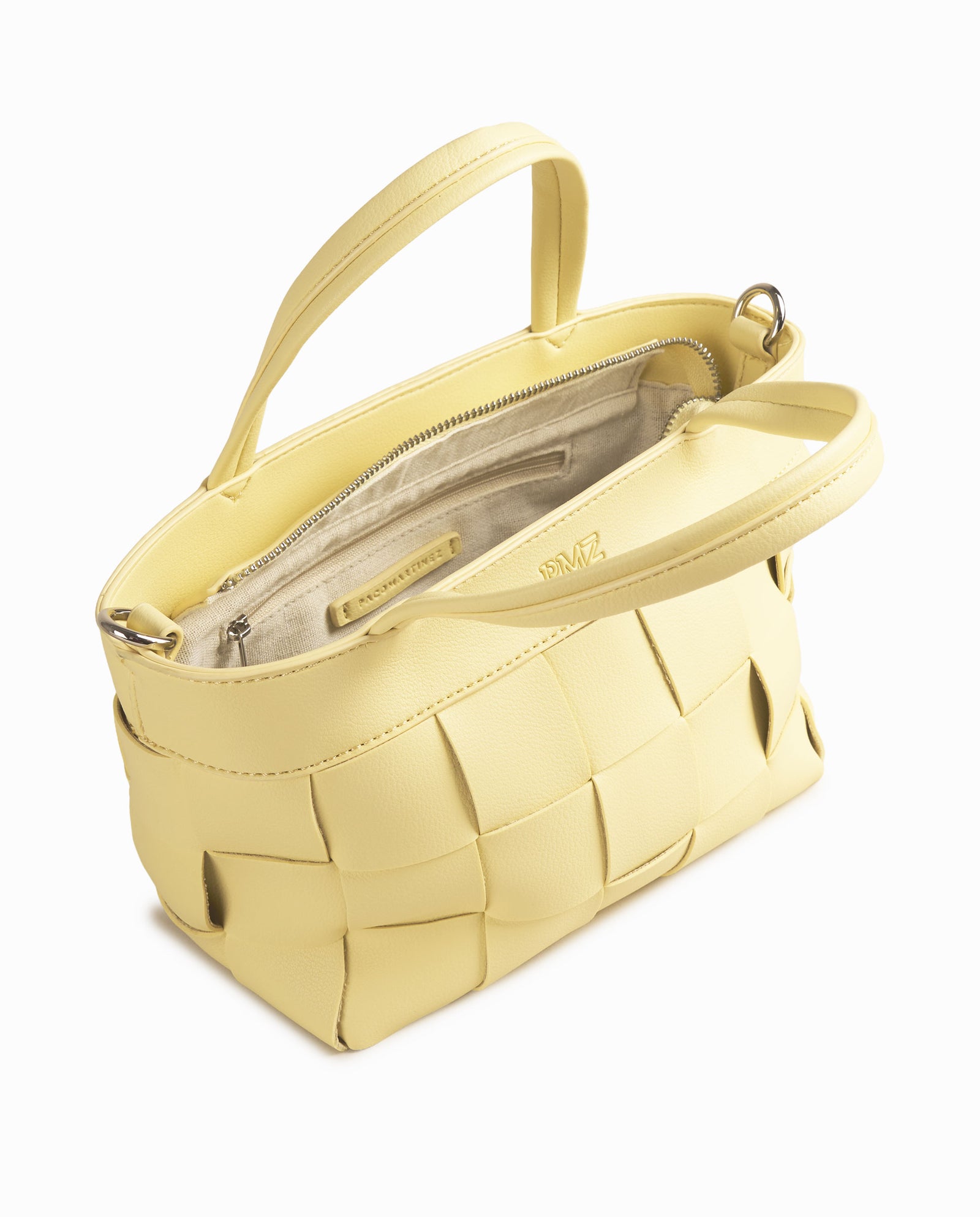 TOTE TRENZADO AMARILLO