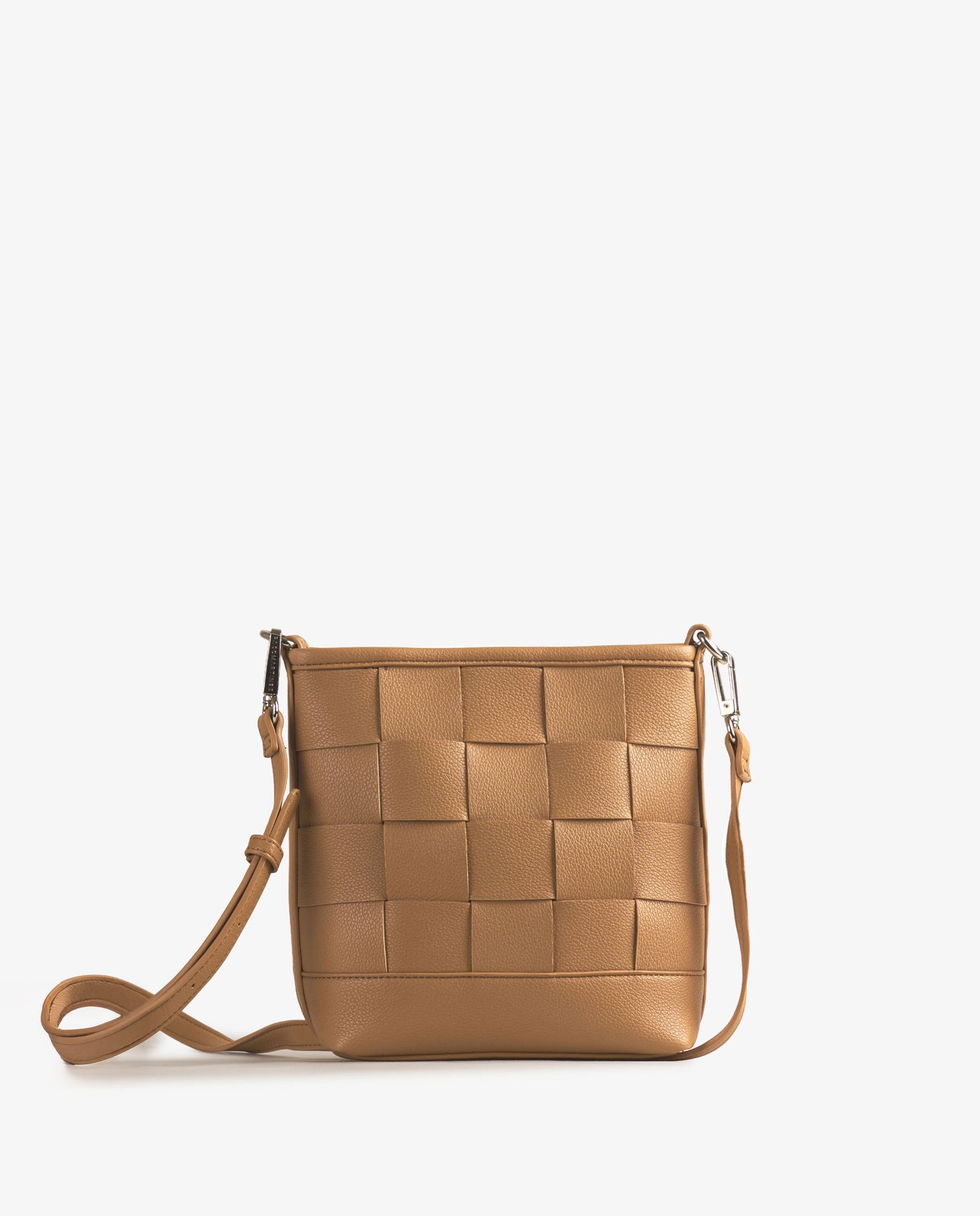 BANDOLERA TRENZADA CAMEL