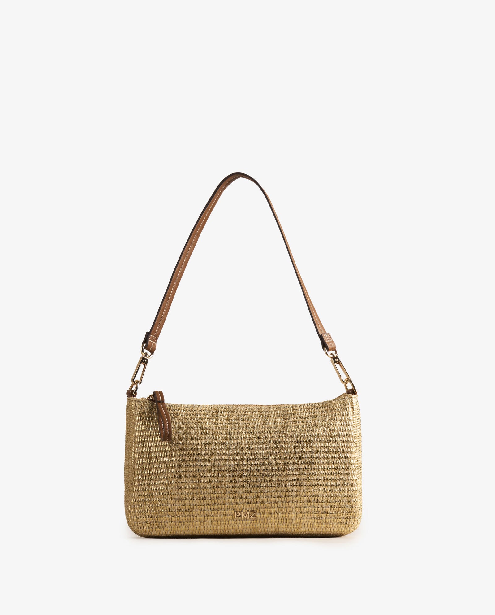 BAGUETTE RAFIA ORO