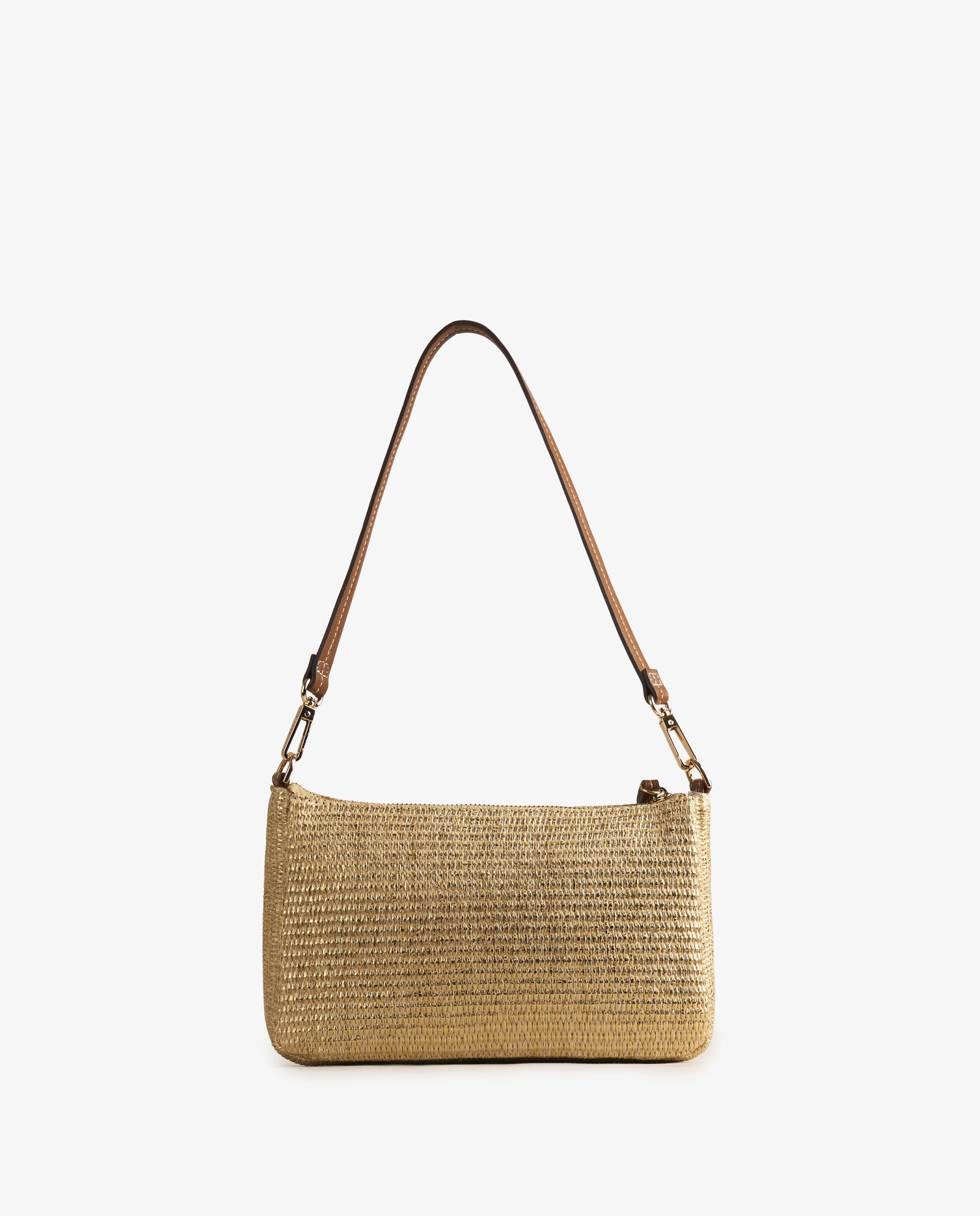 BAGUETTE RAFIA ORO