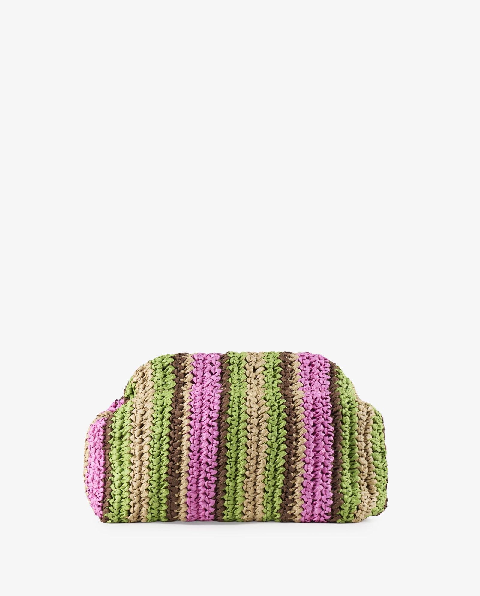 CLUTCH RAYAS FUCSIA