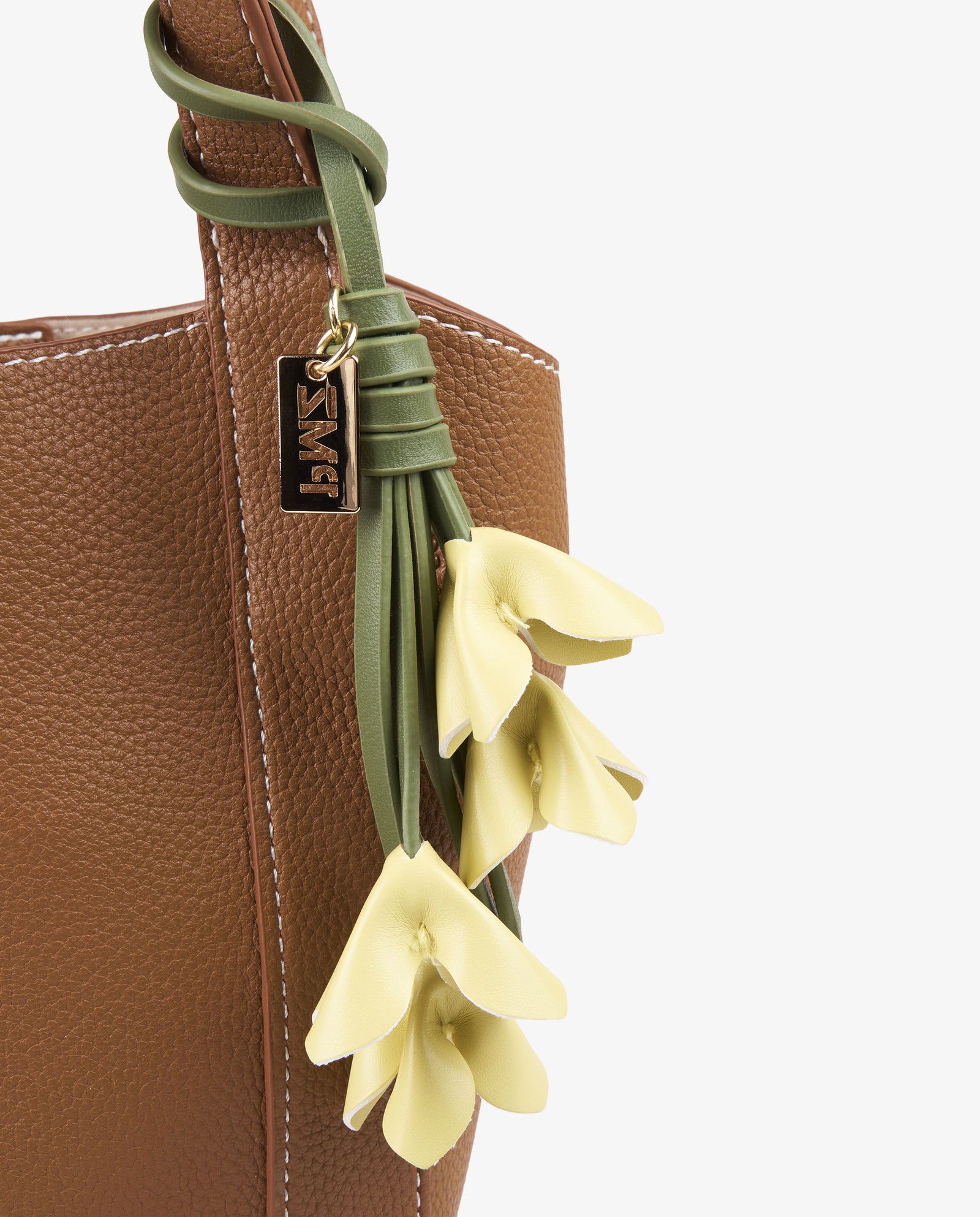 TOTE FLORES CAMEL
