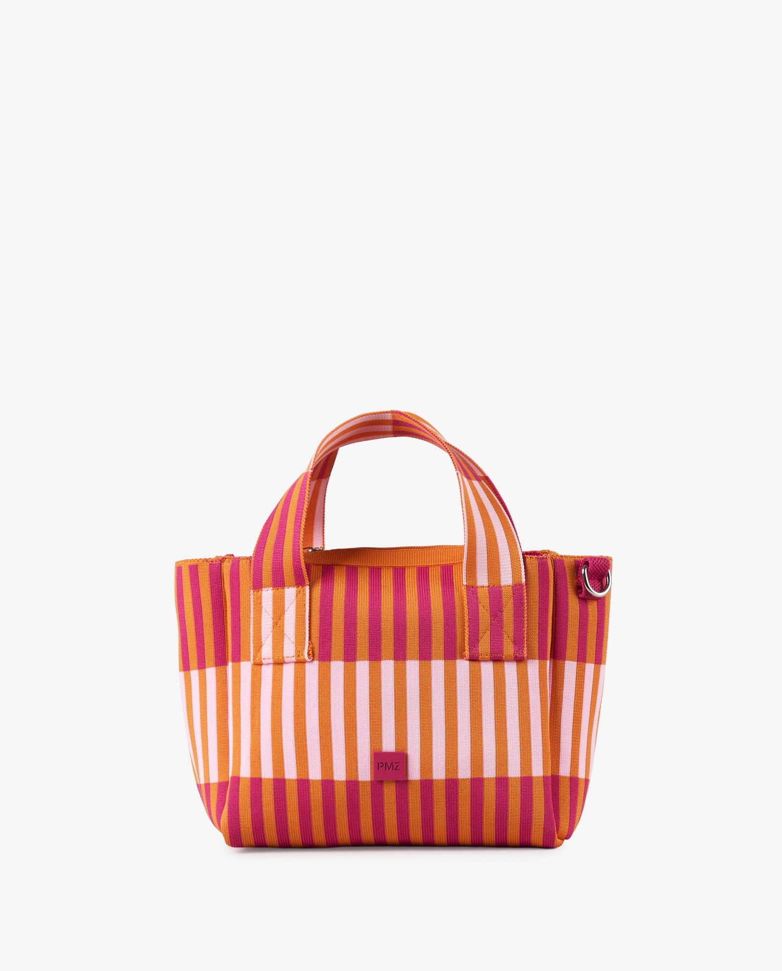 TOTE RAYAS NARANJA