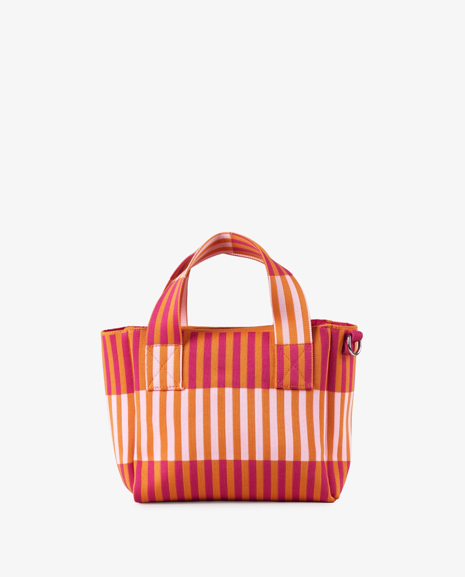 TOTE RAYAS NARANJA