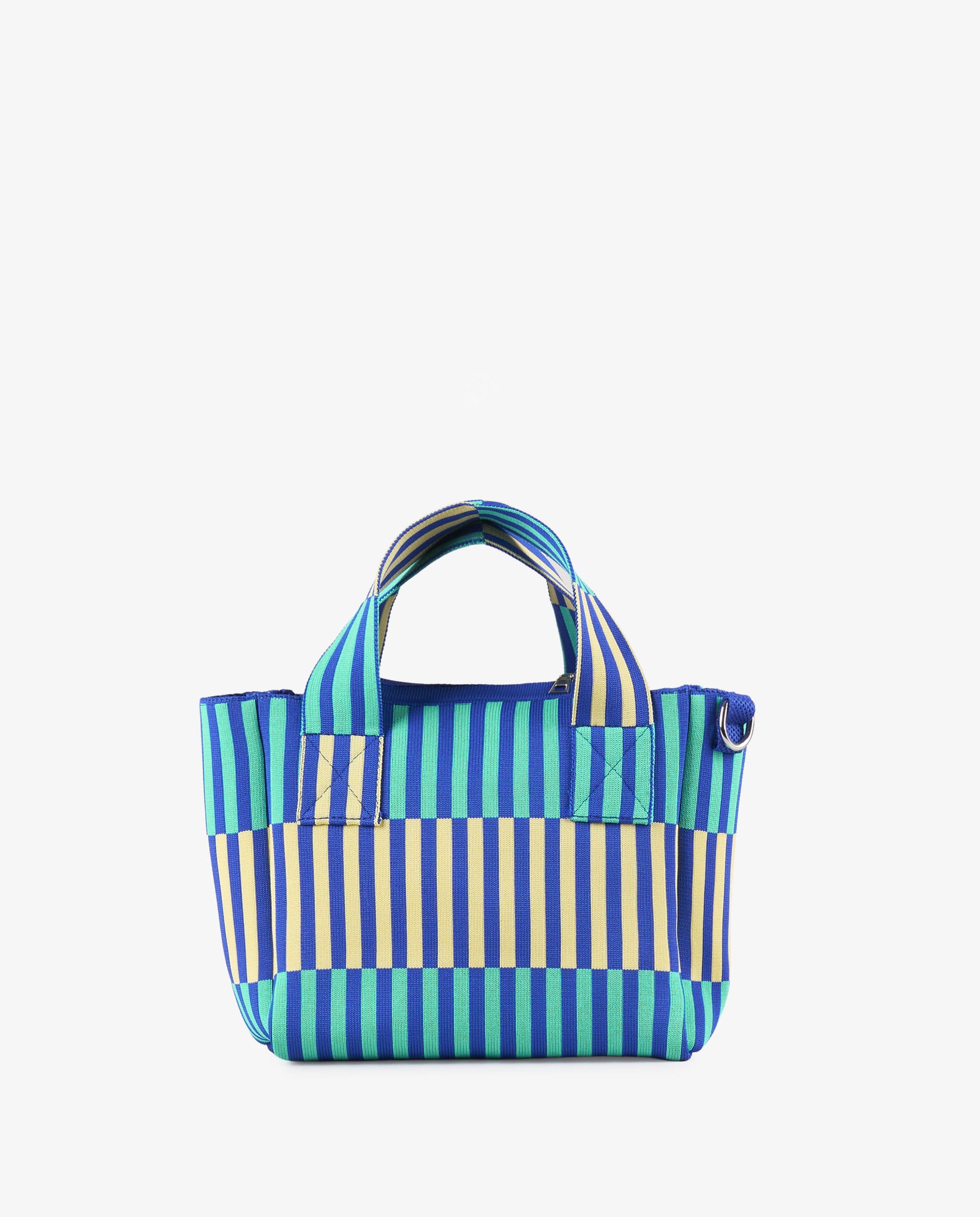 TOTE RAYAS AZUL