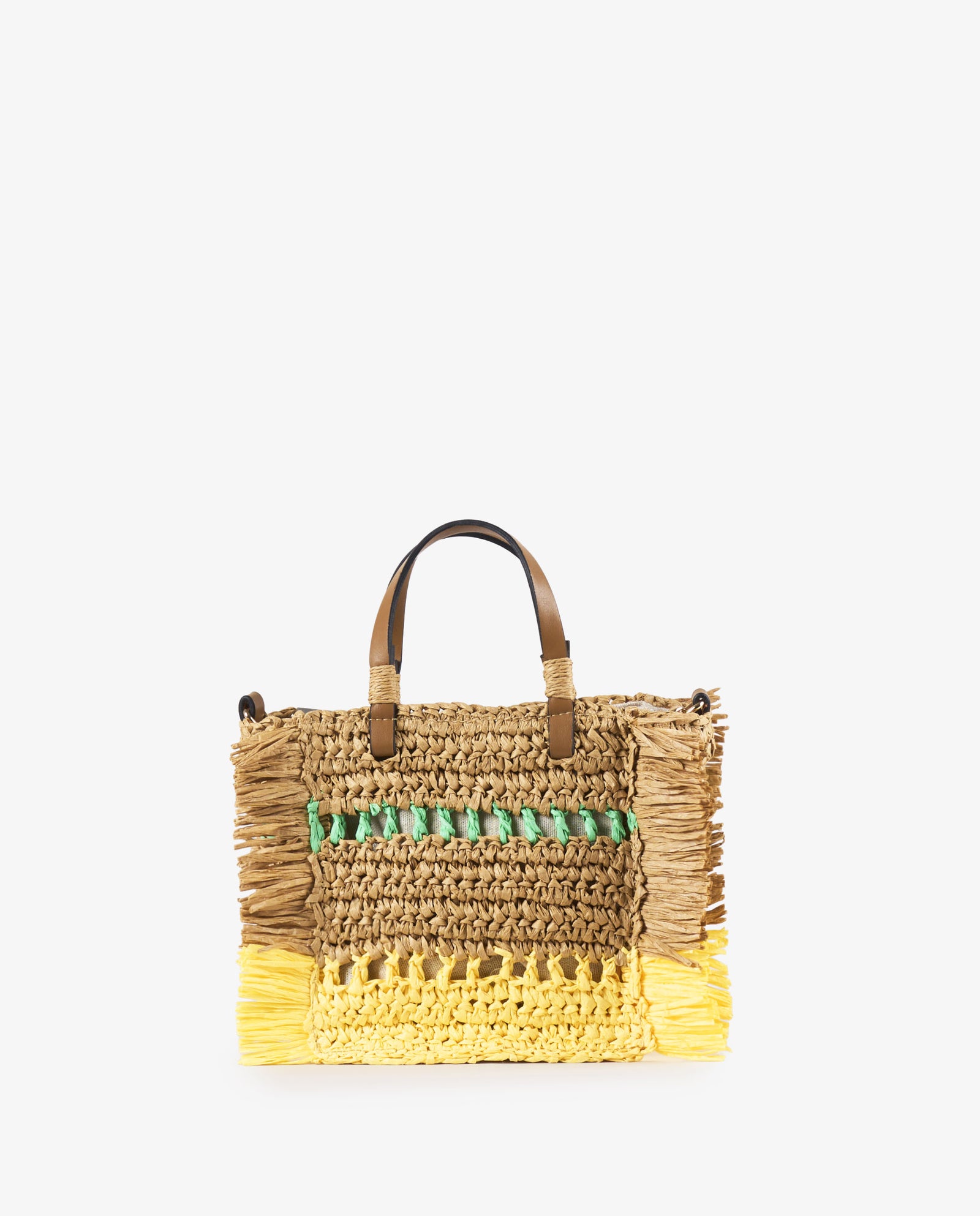BOLSO RAFIA AMARILLO